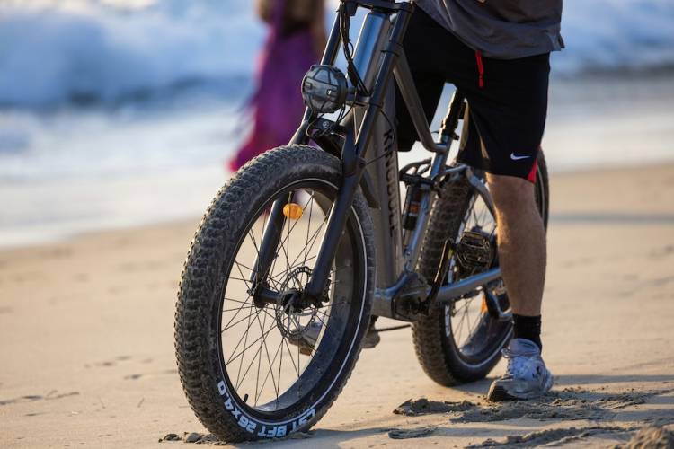 Fat tire bike rental on the beach